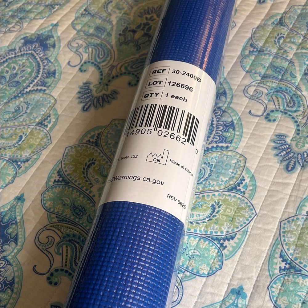 AND Blue Yoga Mat - Picture 4 of 4